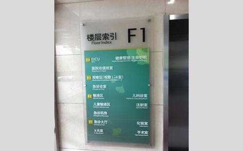 醫院標識牌設計的四大要點，你知道嗎？